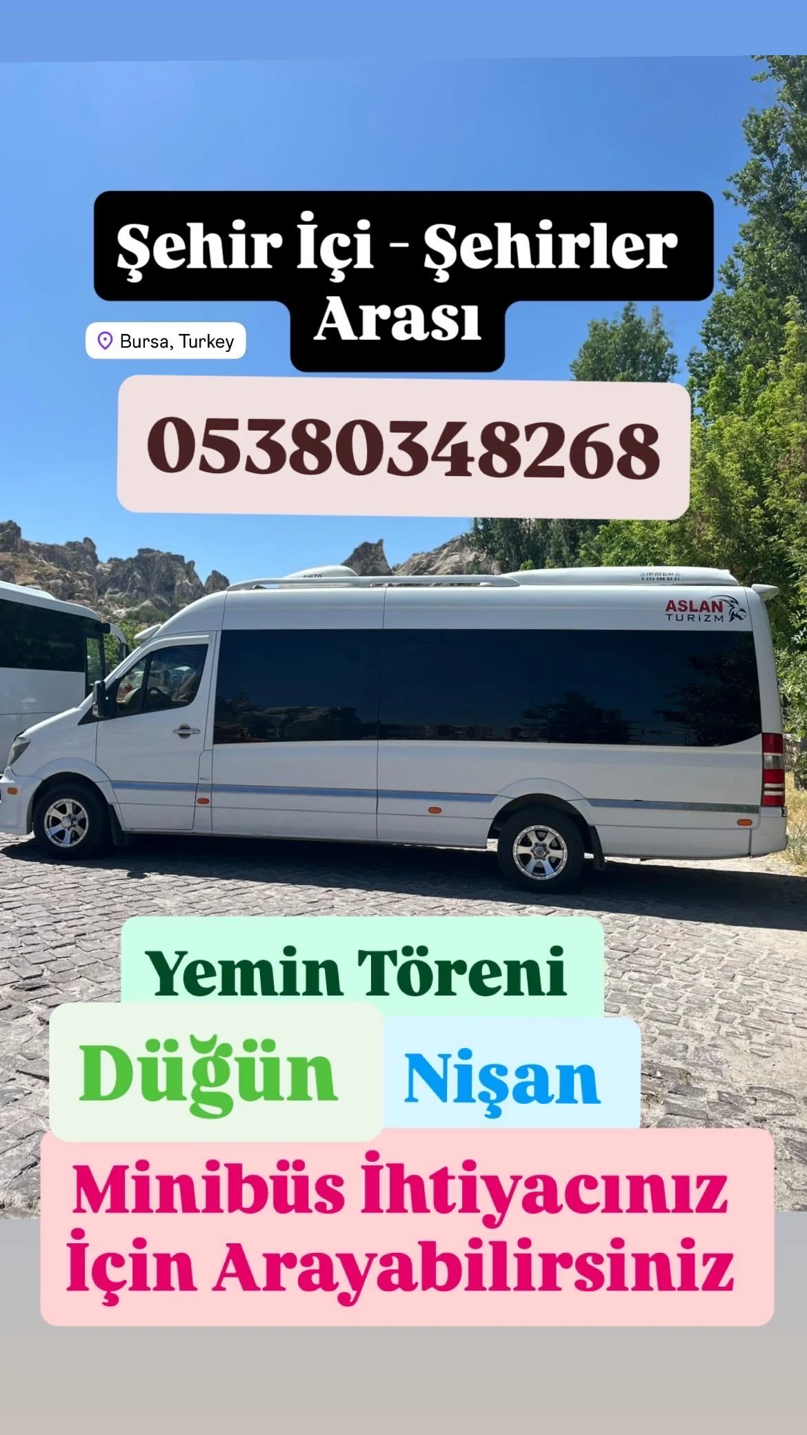 Bursa Düğün Nişan Toplu Taşımacılık